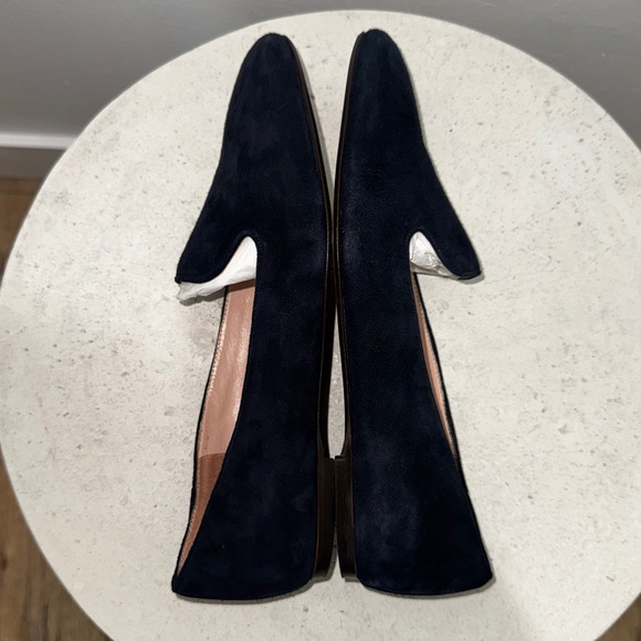J Crew Navy Suede Loafers - Picture 5 of 10